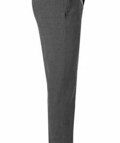 Windsor Anzug Garon/Santio 30021716+717/025 Anzug Garon-Santio, Shaped Fit, Schurwoll-Stretch, Grau meliert, Grau -Anzüge & Westen Geschäft 350656 norm8