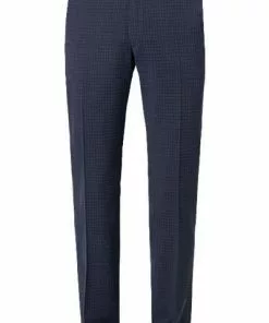 JOOP! Hose Blayr 30023040/410 Slim Fit, Schurwoll-Stretch, Dunkelbau kariert, Dunkelblau -Anzüge & Westen Geschäft 351758 norm2