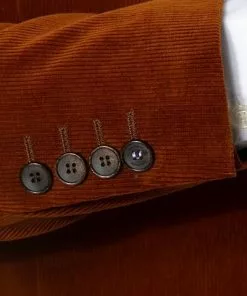 Strellson Anzug Alzer/Luc 30024162+30024163/823 Anzug Alzer-Luc, Slim Fit, Cord, Rostbraun -Anzüge & Westen Geschäft 352332 norm4