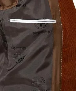 Strellson Anzug Alzer/Luc 30024162+30024163/823 Anzug Alzer-Luc, Slim Fit, Cord, Rostbraun -Anzüge & Westen Geschäft 352332 norm6