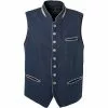 Schneiders Trachtenweste Maarten GD 331/0044/4889 Baumwolle-Leinen, Marine -Anzüge & Westen Geschäft 352645 norm