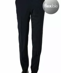 Pierre Cardin Hose Dupont 72240/810/14001/2100 Regular Fit, Schurwoll-Stretch Futureflex, Anthrazit meliert, Anthrazit