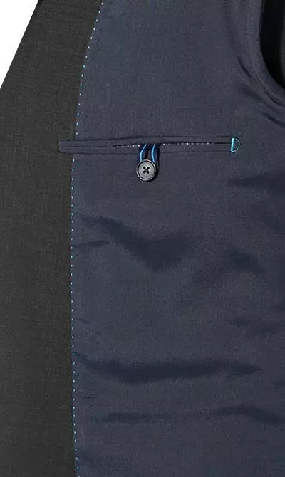 Pierre Cardin Anzug 52253+72240/810/14001/2100 Regular Fit, Schurwoll-Stretch Futureflex, Anthrazit meliert, Anthrazit 8 Pierre Cardin Anzug 52253+72240/810/14001/2100 Regular Fit, Schurwoll-Stretch Futureflex, Anthrazit meliert, Anthrazit – Bild 6