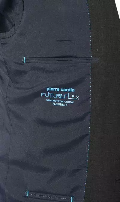 Pierre Cardin Anzug 52253+72240/810/14001/2100 Regular Fit, Schurwoll-Stretch Futureflex, Anthrazit meliert, Anthrazit 9 Pierre Cardin Anzug 52253+72240/810/14001/2100 Regular Fit, Schurwoll-Stretch Futureflex, Anthrazit meliert, Anthrazit – Bild 7