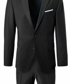 Pierre Cardin Anzug 52253+72240/810/14001/2000 Regular Fit, Schurwoll-Stretch Futureflex, Schwarz -Anzüge & Westen Geschäft 353123 norm2