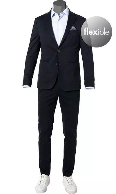 Pierre Cardin Anzug 42285+72534/810/14300/3000 Jersey, Marine 4 Pierre Cardin Anzug 42285+72534/810/14300/3000 Jersey, Marine – Bild 2