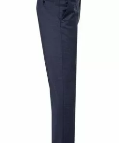 EDUARD DRESSLER Hose Jim 00540/3B35/45 Schurwolle Super110, Dunkelblau -Anzüge & Westen Geschäft 353203 norm3