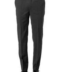EDUARD DRESSLER Hose Jim 00540/3B35/24 Schurwolle Super110, Anthrazit