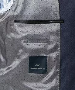 EDUARD DRESSLER Anzug Sean/Jim 00540/5B31+3B35/45 Shaped Fit, Schurwolle Super110, Dunkelblau -Anzüge & Westen Geschäft 353205 norm6