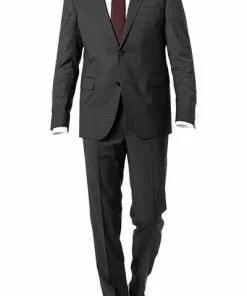 EDUARD DRESSLER Anzug Sean/Jim 00540/5B31+3B35/24 Shaped Fit, Schurwolle Super110, Anthrazit
