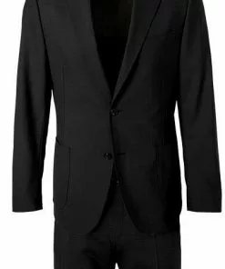 Windsor Anzug Garon/Santio 30021716+30021717/001 Anzug Garon-Santio, Shaped Fit, Schurwoll-Stretch, Schwarz -Anzüge & Westen Geschäft 353274 norm2