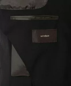 Windsor Anzug Garon/Santio 30021716+30021717/001 Anzug Garon-Santio, Shaped Fit, Schurwoll-Stretch, Schwarz -Anzüge & Westen Geschäft 353274 norm6