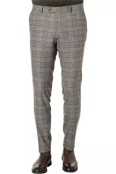 Carl Gross Hose Tomte 02-003S3/139333/71 Modern Fit, Wolle, Braun kariert, Braun 3 Carl Gross Hose Tomte 02-003S3/139333/71 Modern Fit, Wolle, Braun kariert, Braun