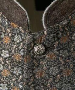 Schneiders Trachtenweste Henri 327/2102/3130 Mikrofaser-Baumwolle, Braun gemustert, Braun -Anzüge & Westen Geschäft 354571 norm3