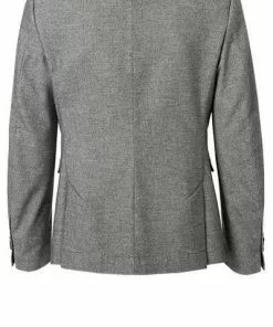 CINQUE Anzug 2243+2632+2157-5166/93 Anzug mit Weste, Slim Fit, Flanell-Stretch, Mittelgrau meliert, Mittelgrau -Anzüge & Westen Geschäft 355403 norm3