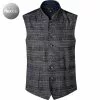 Pierre Cardin Weste Gui 97346/000/15409/2201 Wolle, Schwarz kariert, Schwarz 2 Pierre Cardin Weste Gui 97346/000/15409/2201 Wolle, Schwarz kariert, Schwarz -Anzüge & Westen Geschäft 356075 master