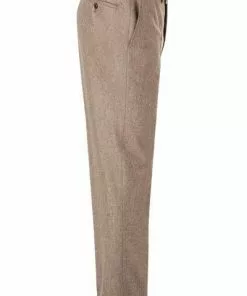HILTL Hose Piacenza 42053/34600/74 Regular Fit, Schurwolle, Haselnussbraun meliert, Haselnuss -Anzüge & Westen Geschäft 356629 norm3
