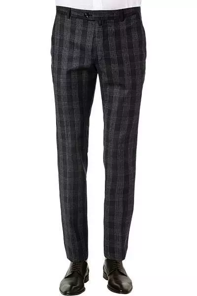 JOOP! Hose Hank 30023456/405 Slim Fit, Woll-Stretch, Anthrazit kariert , Anthrazit 3 JOOP! Hose Hank 30023456/405 Slim Fit, Woll-Stretch, Anthrazit kariert , Anthrazit