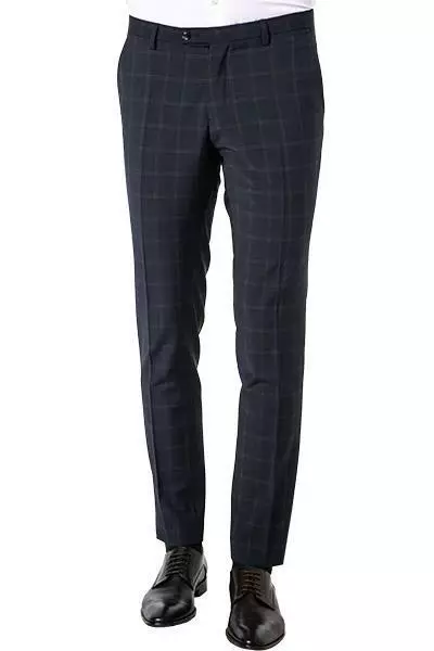 CG Hose Ike 90-149S3/433093/63 Super Slim Fit, Wolle, Dunkelblau kariert, Dunkelblau 3 CG Hose Ike 90-149S3/433093/63 Super Slim Fit, Wolle, Dunkelblau kariert, Dunkelblau