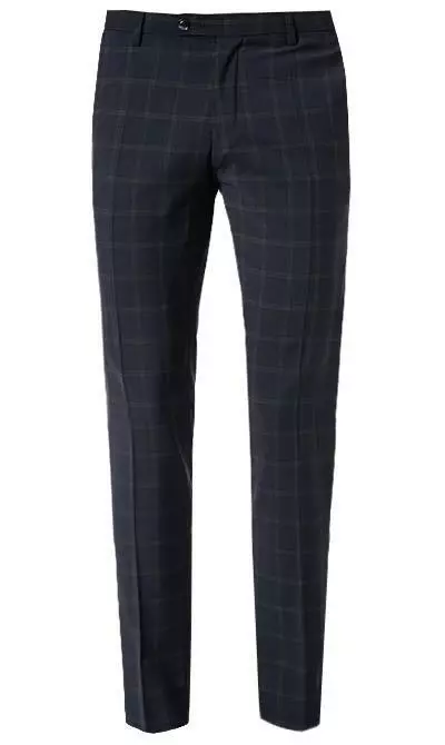 CG Anzug Ian SV/Ike 90-149S3/423722+433093/63 Super Slim Fit, Wolle, Dunkelblau kariert, Dunkelblau 9 CG Anzug Ian SV/Ike 90-149S3/423722+433093/63 Super Slim Fit, Wolle, Dunkelblau kariert, Dunkelblau – Bild 7