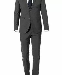 CG Anzug Caden SV/Cedric 90-148S0/423812+433063/82 Slim Fit, Wolle, Dunkelgrau