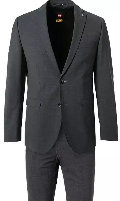 CG Anzug Caden SV/Cedric 90-148S0/423812+433063/82 Slim Fit, Wolle, Dunkelgrau 4 CG Anzug Caden SV/Cedric 90-148S0/423812+433063/82 Slim Fit, Wolle, Dunkelgrau – Bild 2