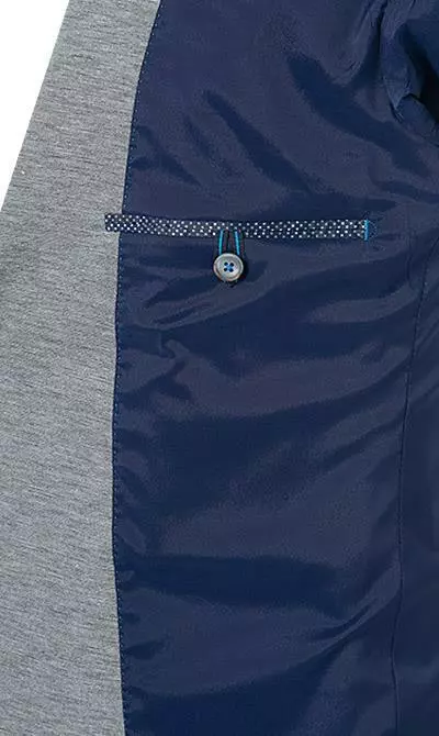 Pierre Cardin Anzug 42285+72534/810/14300/2600 Jersey, Silbergrau meliert, Silbergrau 8 Pierre Cardin Anzug 42285+72534/810/14300/2600 Jersey, Silbergrau meliert, Silbergrau – Bild 6