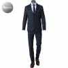 Pierre Cardin Anzug 42288+72534/810/14269/3200 Modern Fit, Mikrofaser, Blau kariert, Blau -Anzüge & Westen Geschäft 358529 master