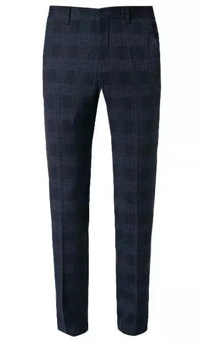 Pierre Cardin Anzug 42288+72534/810/14269/3200 Modern Fit, Mikrofaser, Blau kariert, Blau 10 Pierre Cardin Anzug 42288+72534/810/14269/3200 Modern Fit, Mikrofaser, Blau kariert, Blau – Bild 8