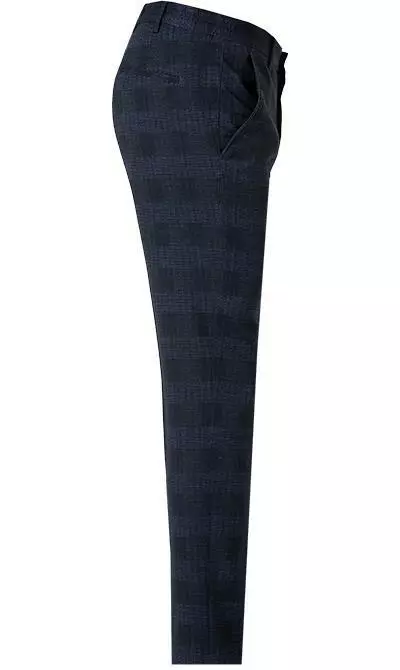 Pierre Cardin Anzug 42288+72534/810/14269/3200 Modern Fit, Mikrofaser, Blau kariert, Blau 11 Pierre Cardin Anzug 42288+72534/810/14269/3200 Modern Fit, Mikrofaser, Blau kariert, Blau – Bild 9