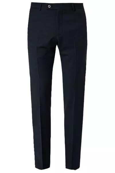 Daniel Hechter Hose 40354/100120/690 Regular Fit, Schurwolle, Nachtblau 4 Daniel Hechter Hose 40354/100120/690 Regular Fit, Schurwolle, Nachtblau – Bild 2