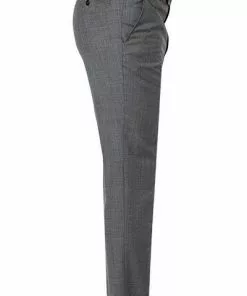 Carl Gross Hose Sven 90-0S0/339593/81 Modern Fit, Schurwolle Super110, Grau meliert, Grau -Anzüge & Westen Geschäft 359274 norm3