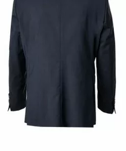 bugatti Anzug 99801/793000+780200+788300/390 Anzug mit Weste, Modern Fit, Merinowolle, Marineblau, Marine -Anzüge & Westen Geschäft 359306 norm3