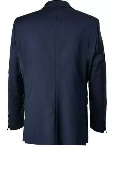 bugatti Anzug 99801/793000+788300+780200/380 Anzug mit Weste, Modern Fit, Merinowolle, Nachtblau 6 bugatti Anzug 99801/793000+788300+780200/380 Anzug mit Weste, Modern Fit, Merinowolle, Nachtblau – Bild 4