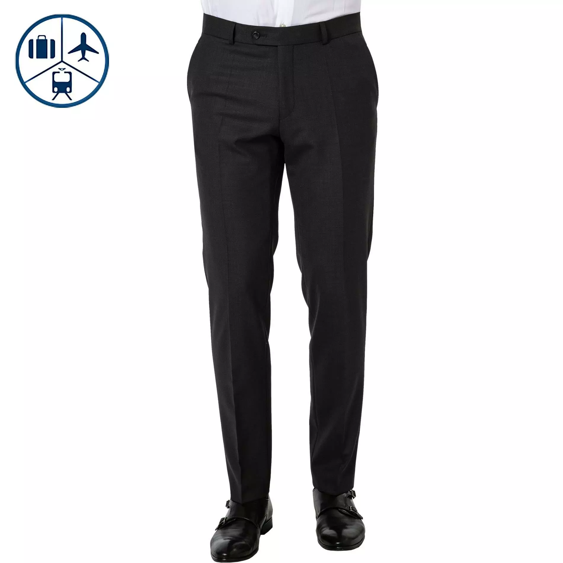 Carl Gross Hose Sven-TRF 00-071S0/147924/83 Modern Fit, Woll-Stretch, Graphit meliert, Graphit 3 Carl Gross Hose Sven-TRF 00-071S0/147924/83 Modern Fit, Woll-Stretch, Graphit meliert, Graphit