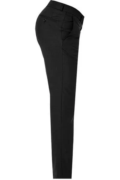 Carl Gross Hose Sven-TRF 00-071S0/147924/83 Modern Fit, Woll-Stretch, Graphit meliert, Graphit 6 Carl Gross Hose Sven-TRF 00-071S0/147924/83 Modern Fit, Woll-Stretch, Graphit meliert, Graphit – Bild 4