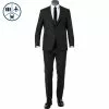 Carl Gross Anzug 00-071S0/147921+24/83 Modern Fit, Woll-Stretch, Graphit meliert, Graphit -Anzüge & Westen Geschäft 359546 master