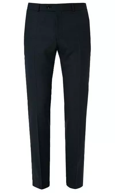 Carl Gross Anzug 00-071S0/147921+24/63 Modern Fit, Woll-Stretch, Dunkelblau meliert, Dunkelblau 10 Carl Gross Anzug 00-071S0/147921+24/63 Modern Fit, Woll-Stretch, Dunkelblau meliert, Dunkelblau – Bild 8