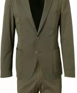 Strellson Anzug Adwyn/Till 30025771+69/310 Slim Fit, Baumwolle halbgefüttert, Olivgrün -Anzüge & Westen Geschäft 360510 norm2