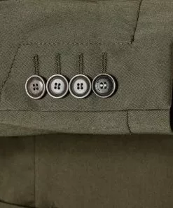 Strellson Anzug Adwyn/Till 30025771+69/310 Slim Fit, Baumwolle halbgefüttert, Olivgrün -Anzüge & Westen Geschäft 360510 norm4