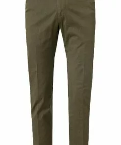 Strellson Anzug Adwyn/Till 30025771+69/310 Slim Fit, Baumwolle halbgefüttert, Olivgrün -Anzüge & Westen Geschäft 360510 norm6