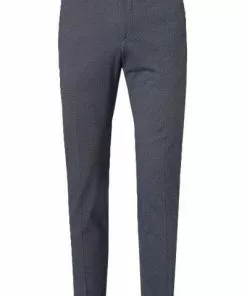Strellson Hose Luc 30026744/412 Extra Slim, Jersey, Graublau meliert, Blau -Anzüge & Westen Geschäft 360513 norm2