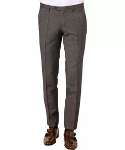 CG Hose Pascal 90-146N0/430013/72 Slim Fit, Schurwolle, Braun