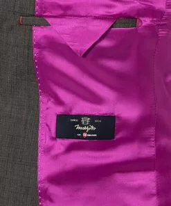 CG Anzug 90-146N0/424002+430013+441043/72 Anzug mit Weste, Schurwolle, Braun -Anzüge & Westen Geschäft 360558 norm6