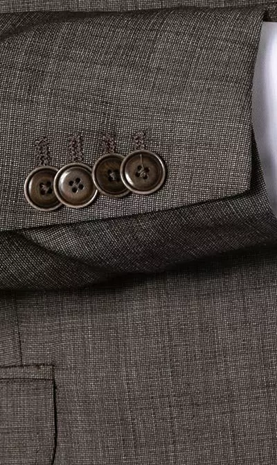 CG Anzug 90-146N0/424002+430013/72 Slim Fit, Schurwolle, Braun meliert , Braun 7 CG Anzug 90-146N0/424002+430013/72 Slim Fit, Schurwolle, Braun meliert , Braun – Bild 5