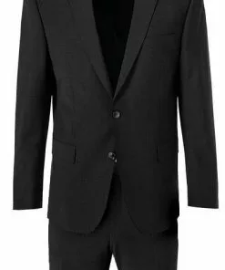 Carl Gross Anzug 30-031S0/325031+338343/83 Reise-Anzug, Regular Fit, Schurwoll-Stretch, Graphit -Anzüge & Westen Geschäft 360563 norm2