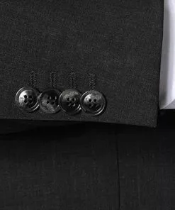 Carl Gross Anzug 30-031S0/325031+338343/83 Reise-Anzug, Regular Fit, Schurwoll-Stretch, Graphit -Anzüge & Westen Geschäft 360563 norm4