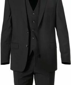 Carl Gross Anzug 30-031S0/325031+338343+342043/83 Reise-Anzug mit Weste, Regular Fit, Schurwoll-Stretch, Graphit -Anzüge & Westen Geschäft 360565 norm2