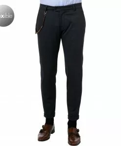 CG Hose Conn 00-151J3/431043/63 Slim Fit, Mikrofaser, Dunkelblau