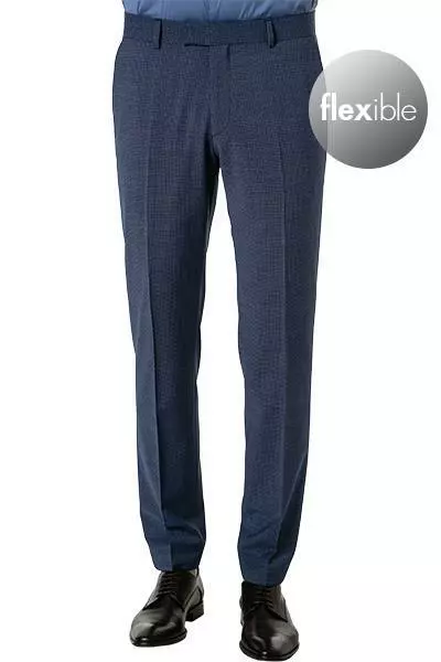 Strellson Hose Max 30025512/412 Woll-Stretch, Blau 4 Strellson Hose Max 30025512/412 Woll-Stretch, Blau – Bild 2